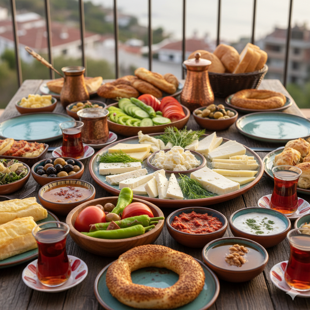 Türk kahvaltısı - Geleneksel kahvaltı tarifleri